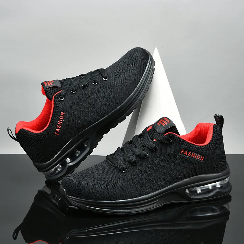 Large size 47 men's shoes mesh breathable casual sports running shoes men's soft soled travel shoes - الصورة 3
