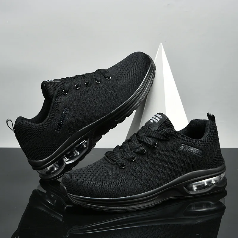 Large size 47 men's shoes mesh breathable casual sports running shoes men's soft soled travel shoes - الصورة 2