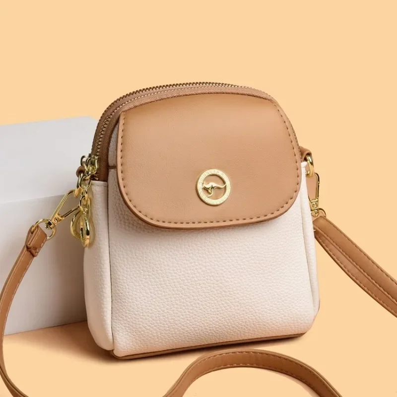 Trendy Design Diaper Bag, Minimalist High-End Leather Shopper, Women’s Classic Paris Style Shoulder Bag