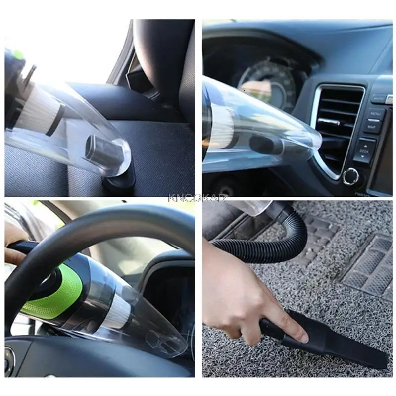 New Wireless Car Vacuum Cleaner Handheld Mini Vacuum Cleaner Super Suction Wet And Dry Dual Use Portable Vacuum Cleaner - الصورة 6