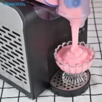 5-in-1 Electric 1.8L Small Plastic Slushie Maker Machine Single Ice Cream Machine and Frozen Drink for Home Use